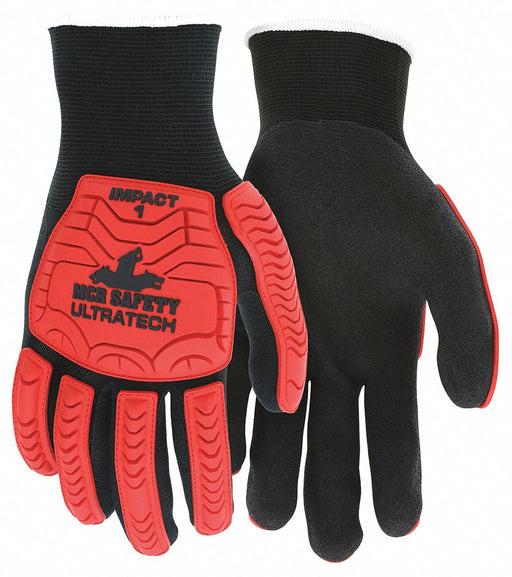 Coated Gloves M knit Cuff PK12