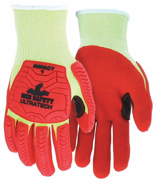 Coated Gloves 2XL knit Cuff PK12