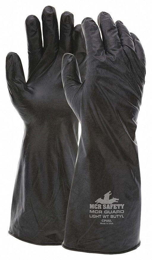 K2813 ChemResistantGloves Blk Gauntlet S PR