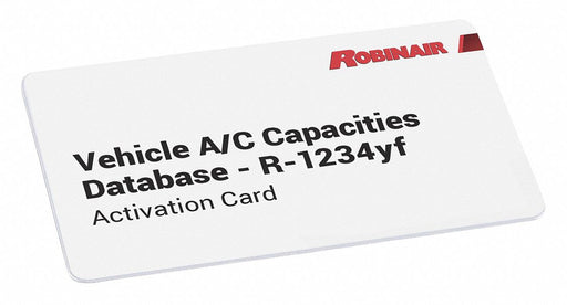 Vehicle Capacities Database Card 2020