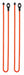 Twist Ties Rubber 18 in L 1/2 in W PK2