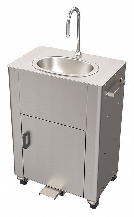 Portable Hand Washing Station Silver