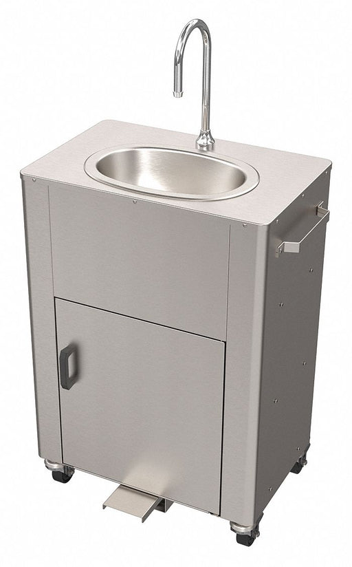 Portable Hand Washing Station Silver