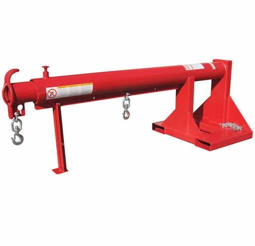 Fork Truck Boom 4 000 lb Red
