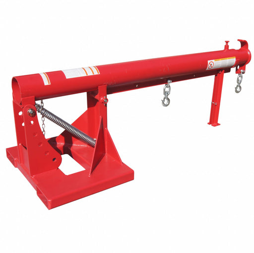Fork Truck Boom 4 000 lb Red