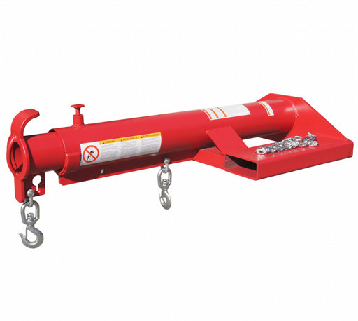 Fork Truck Boom 4 000 lb Red