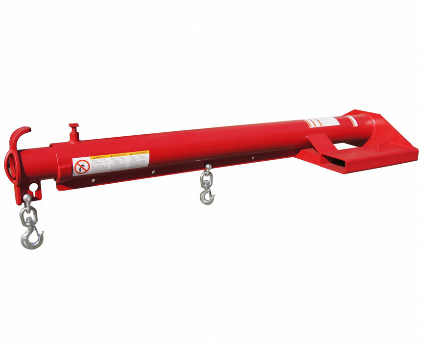 Fork Truck Boom 4 000 lb Red