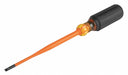 Slim-TipInsulScrDrv Slotted 3/16in Round