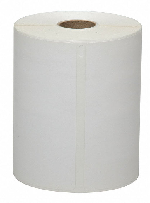 Pre-Cut Label Stock Roll White Matte