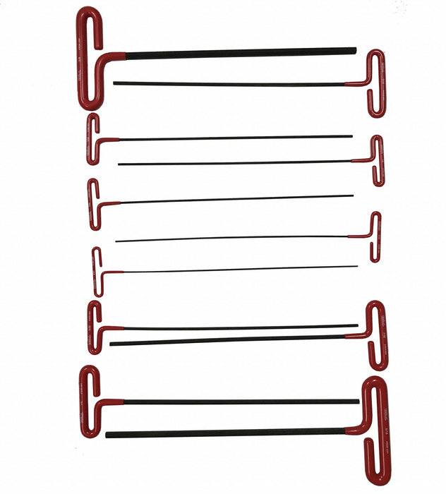 Hex Key Set SAE Cushion Grip 11 Pieces
