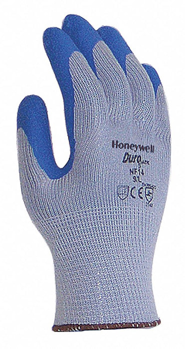 Rubber Glove Blue/Gray XXL PK12