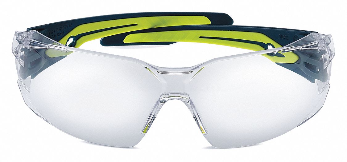 Safety Glasses Unisex Clear Lens Color