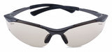 Safety Glasses Amber Platinum Black