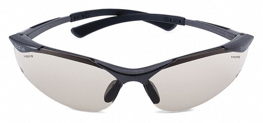 Safety Glasses Amber Platinum Black