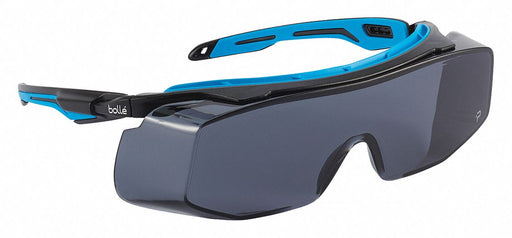 SafetyGlasses Gray Platinum Black/Blue
