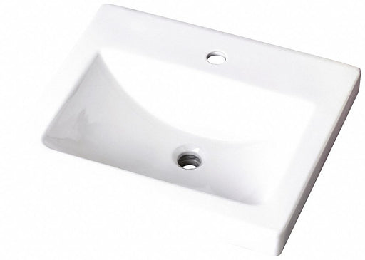 Bathroom Sink 20.875 x17.75 x7.25 White