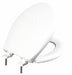 ToiletSeat Wht 14.375inW 2.1875inH