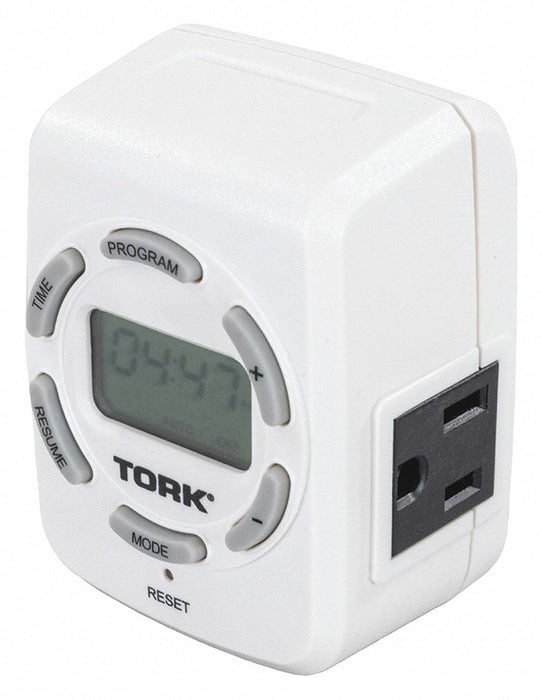 Plug-In Timer 7 day White