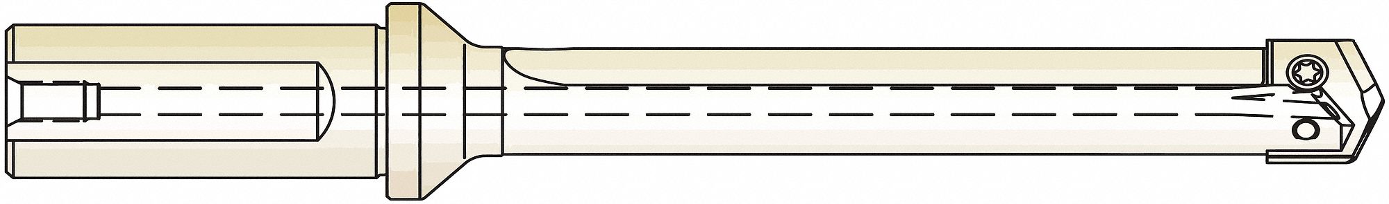 Flanged Spade Drill Holder