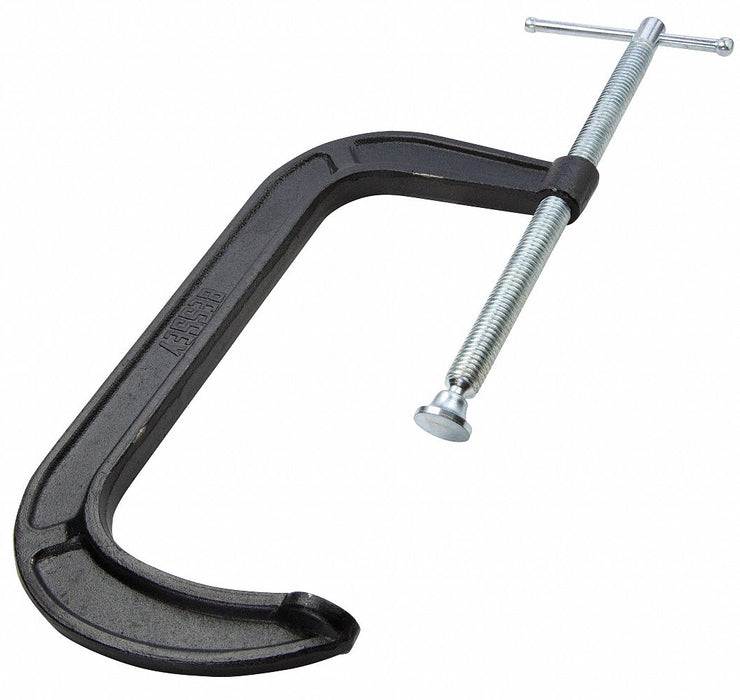 C-Clamp 8 in Maximum Opening Black