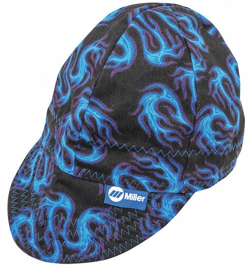 Welding Cap Blue Flame 7 