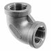 Elbow 316 SS 1 1/2 F BSPT Class 150
