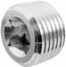 Square Socket Plug Aluminum 3  MNPT