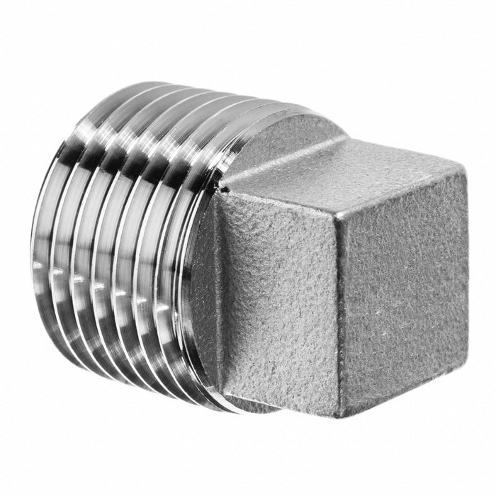 Square Head Plug Aluminum 1 1/2 MNPT