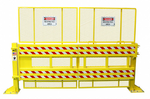 Safety Gate Manual Steel 11 ft Gate W