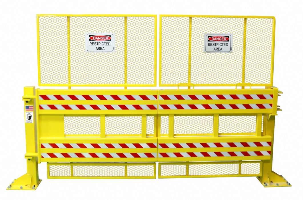 Safety Gate Manual Steel 12 ft Gate W