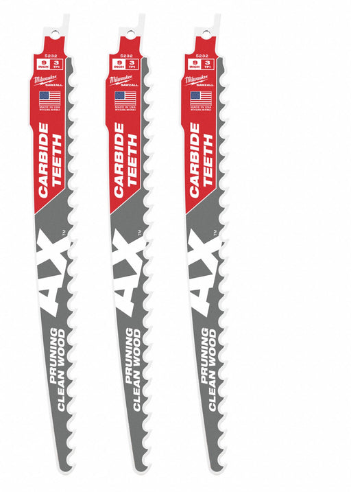 Reciprocating Saw Blade Carbide PK3