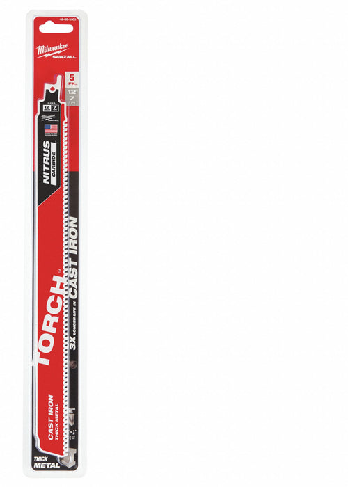 ReciproSawBlade L 12 TPI 7 PK5 Straight