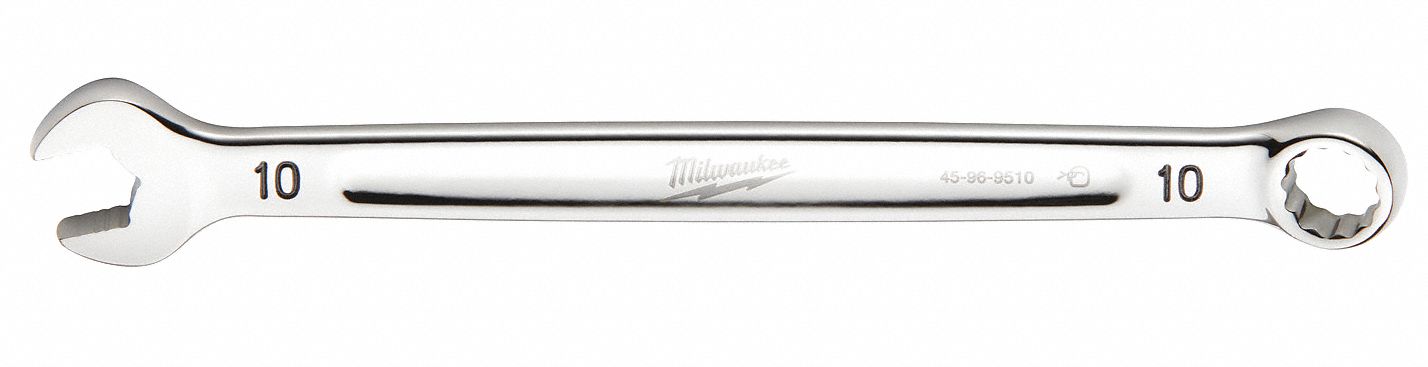 Combination Wrench 10 mm Length 6 1/8in