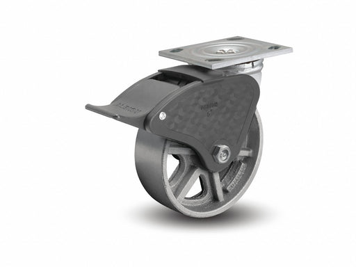 Plate Caster Swivel Iron 6 1/2 H