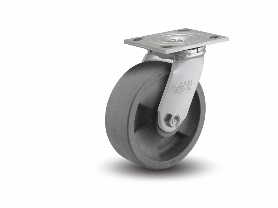 Plate Caster Swivel Nylon 7 1/4 H