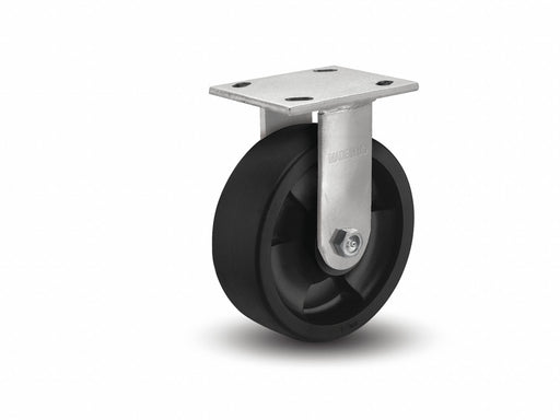 Plate Caster Rigid Nylon 7 1/4 H
