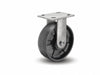 Plate Caster Rigid Nylon 7 1/4 H