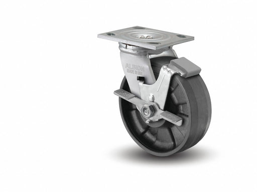 Plate Caster Swivel Nylon 7 1/4 H