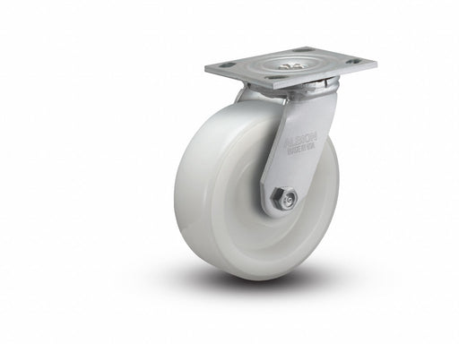 Plate Caster Swivel Nylon 6 1/2 H