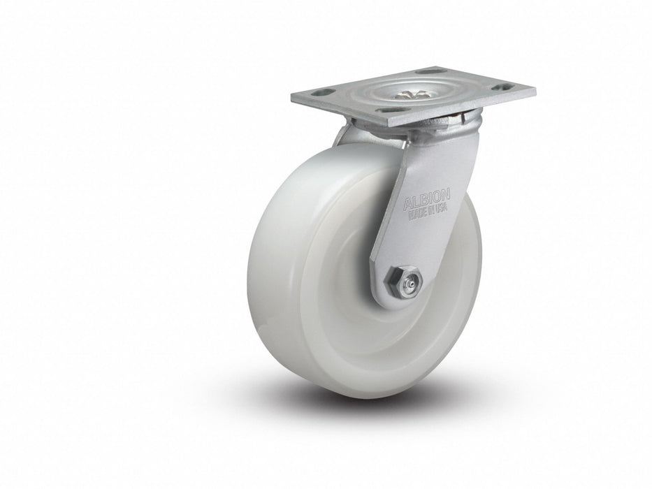 Plate Caster Swivel Nylon 9 1/2 H