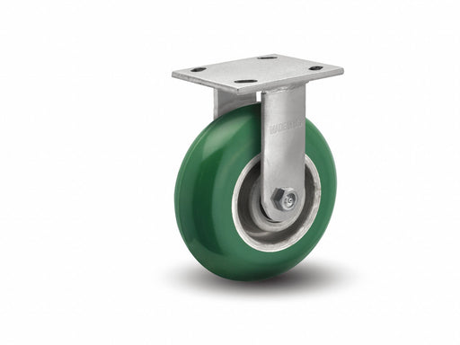 Plate Caster Rigid Polyurethane 7 1/4 H