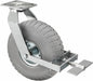 Plate Caster Swivel Rubber 7 1/4 H