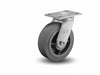 Plate Caster Swivel Rubber 5 5/8 H