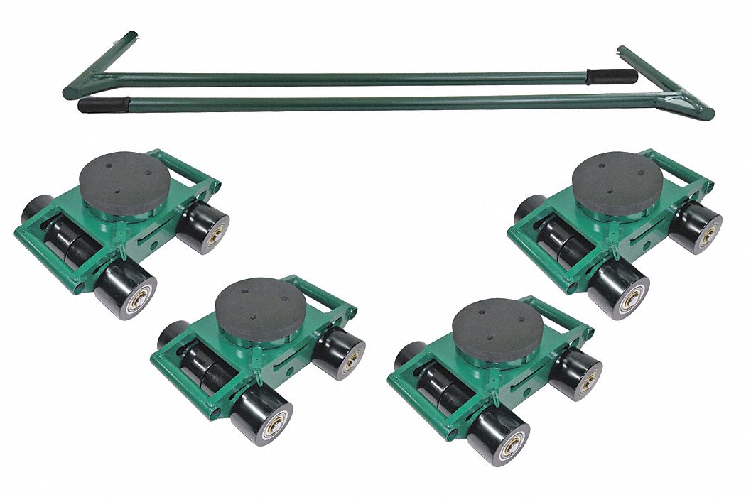Bull Dolly Kit 6 3/4 in L Deck