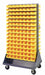 Mobile Louvered Floor Rack Steel 240Bins