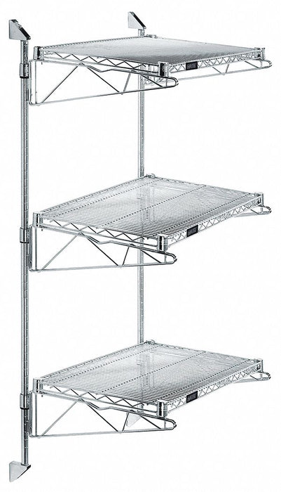 Wire Cantilever 24 in Overall Depth