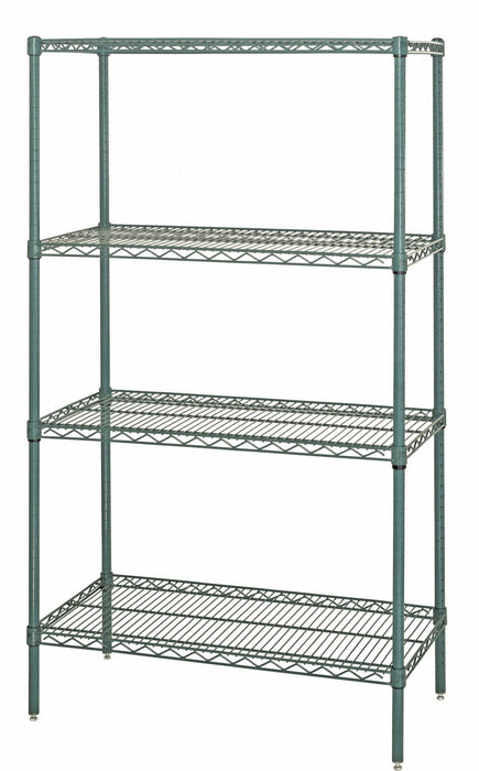 Wire Shelving 24 in Overall Depth