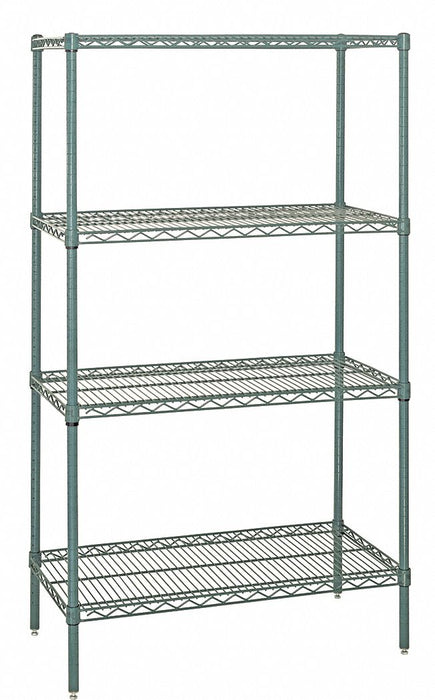 Wire Shelving 24 in Overall Depth
