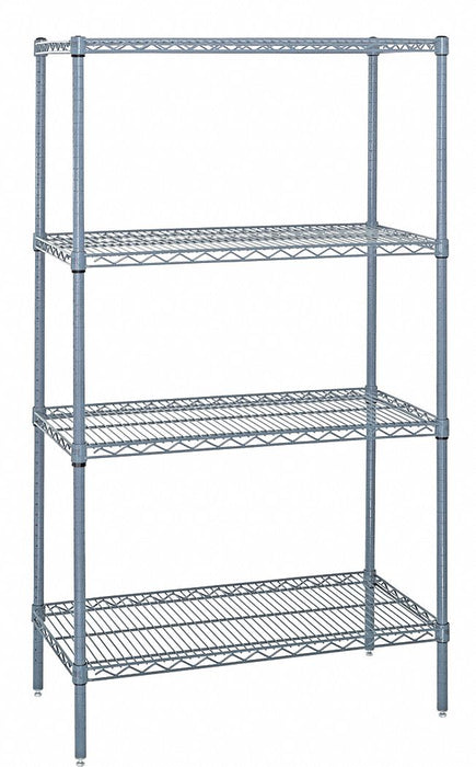Wire Shelving 24 in Overall Depth