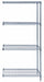 Wire Shelving Add-On Kit Gray